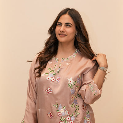 Embroidered Silk